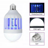 Electric Mosquito Fly Killer Bulb Insect Bug Zapper Home Pest Control Trap Lamp