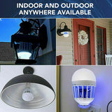 Electric Mosquito Fly Killer Bulb Insect Bug Zapper Home Pest Control Trap Lamp