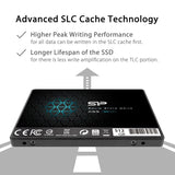 Silicon Power SSD 512GB 3D NAND A55 SLC Cache Performance Boost 2.5 inch SATA