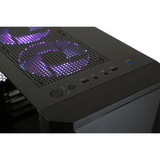 RGB Tempered Glass Micro ATX Gaming PC Case